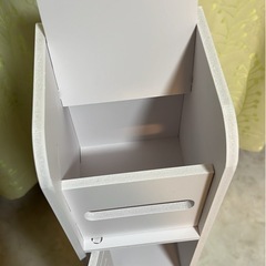 トイレ収納（ホワイト）の画像