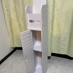 トイレ収納（ホワイト）の画像