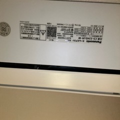使用期間1年強　パナソニックPanasonic エアコン　エオリア　6畳〜の画像