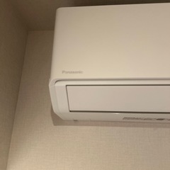 使用期間1年強　パナソニックPanasonic エアコン　エオリア　6畳〜の画像