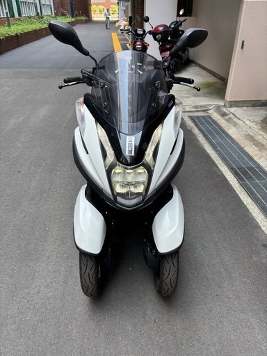 【YAMAHA トリシティ155 側車付き登録　トライク　普通免許　ホワイト