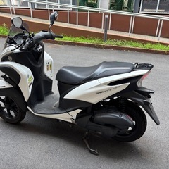 【YAMAHA トリシティ155 側車付き登録　トライク　普通免許　ホワイトの画像