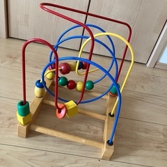 ルーピング　ボーネルンド？　ビーズコースター　知育玩具の画像