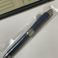 PILOT/パイロット　2+1 RiDGE/ツープラスワンリッジ レザー ブルー BTHR-3SL-L　2色ボールペンの画像