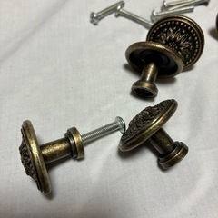 ヴィンテージアンティーク調　ドアノブ×6個の画像