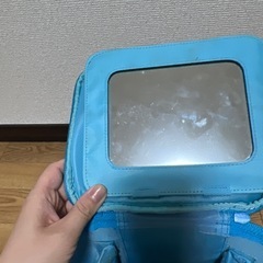 引き取り限定！スティッチ 大きめポーチの画像