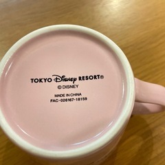 東京ディズニーランド　ミニーのマグカップの画像