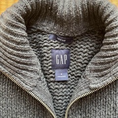 OLDGAP カウチン ニットセーター ダブル ジップ ダークグレー　おまけつけます‼️の画像