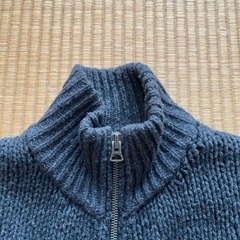 OLDGAP カウチン ニットセーター ダブル ジップ ダークグレー　おまけつけます‼️の画像