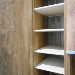 シューズボックス　大川家具の画像