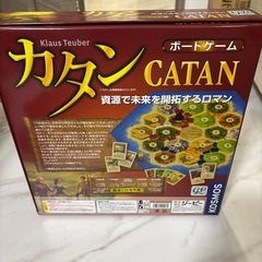 カタン　ボードゲームの画像