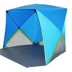 〇オールドバハマベイ ポップアップ シェルター インスタントシェルター 2人用 シェイド テント タープ キャンプ バーベキュー ビーチ アウトドアの画像