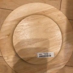 大皿　白　木の画像