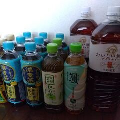 特茶、緑茶、紅茶などセットの画像