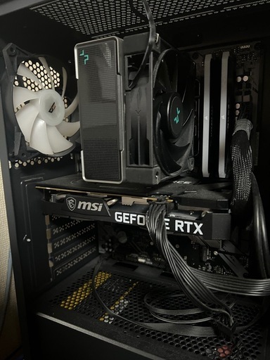 今だけ値段下げ モニター込み 自作ゲーミングPC