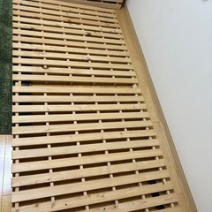 折りたたみ式スノコベッド(再投稿)の画像