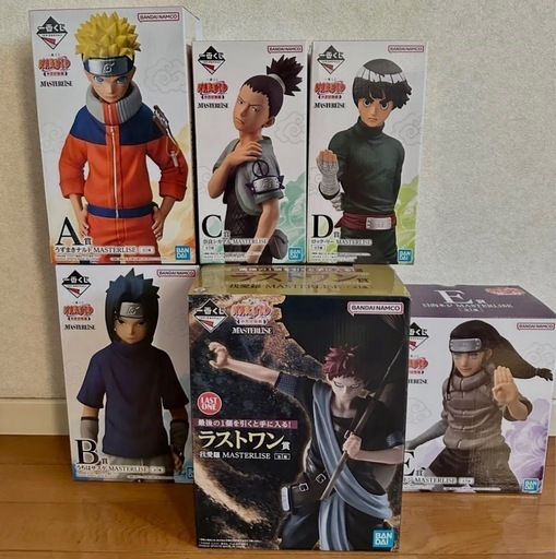 一番くじ NARUTO-ナルト- 中忍試験編　A C E フィギュア　下位賞付き NARUTO 一番くじ 中忍試験編 4月25日より激闘の記憶が蘇るグッズ