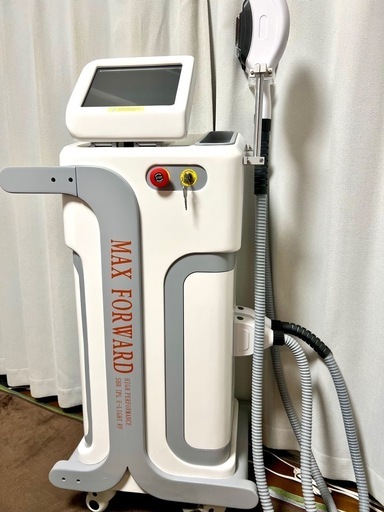 Wハンドピースの高速連射脱毛機 (MA) 大阪の美容家電《脱毛、除