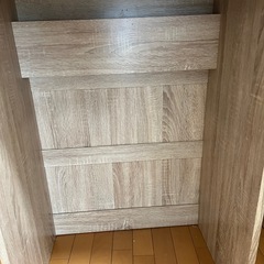 LOWYA ゴミ箱収納　食器棚の画像