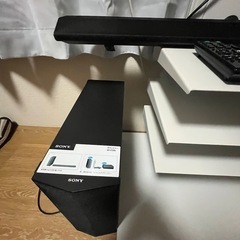 SONY ソニー　サウンドバー＆ウーファー　SA-WCT370 ホームシアターの画像