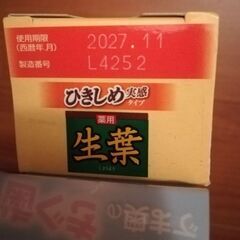 🦷新品未開封🦷半額以下🦷　生葉　100g　歯ぐきをキューッとひきしめる　歯槽膿漏の予防に　7種類の天然植物由来成分配合🦷の画像
