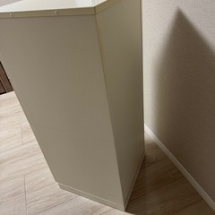 IKEA 収納ボックス4段(ホワイト)の画像