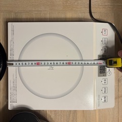 IHクッキングヒーター　IH対応鍋　ニトリの画像