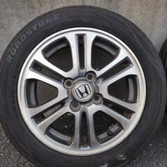 ホンダ NBOX  純正 アルミホイール タイヤセットの画像