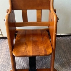 澤田木工所 ベビーローチェア 折りたたみ x チェアクッションセットの画像