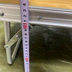 折りたたみテーブル　アウトドアの画像