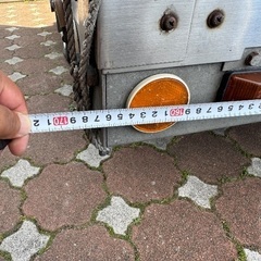 トレーラー幌・骨組みセット　宮城県大崎市～　バイク小屋、自転車置き場　物置の画像