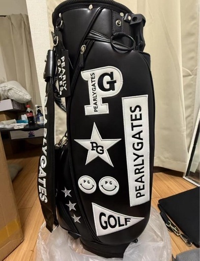 PEARLY GATES パッチ付き大型バッグ PEARLY GATES パッチ付きゴルフバッグ (itsuki) 川崎新町の