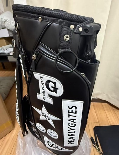 PEARLY GATES パッチ付き大型バッグ PEARLY GATES パッチ付きゴルフバッグ (itsuki) 川崎新町の