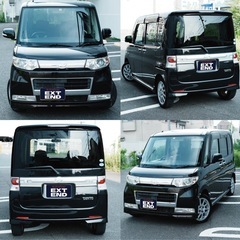 【整備済・車検2年】快適タントカスタム！広々室内、はじめての1台にの画像