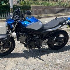 スズキ SV650ABS、車検令和9年7月、ワイバーンマフラー、ETC2.0、グリップヒーター、ローダウンの画像