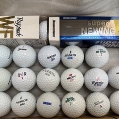 ゴルフボール 新品5個 中古59個の画像