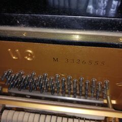 YAMAHA　アップライトピアノ　U3Mを無料でお譲りします。の画像