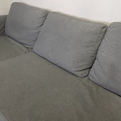 8月末頃まで!　IKEA ソファ　カバー付きの画像