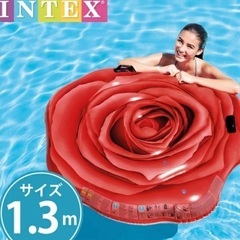バラ　浮き輪　フロート　インテックスの画像