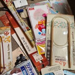 写真に写ってるモノ全て！手芸用品の画像
