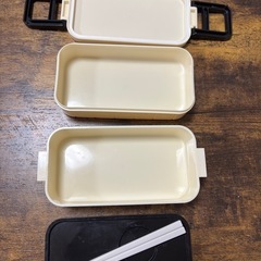 お弁当箱&タッパ&お箸　　の画像