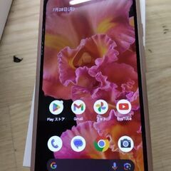 バッテリー状態良　極上美品　2022年製　スマホ　グーグルピクセル6　スマートフォン　の画像
