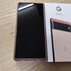 バッテリー状態良　極上美品　2022年製　スマホ　グーグルピクセル6　スマートフォン　の画像