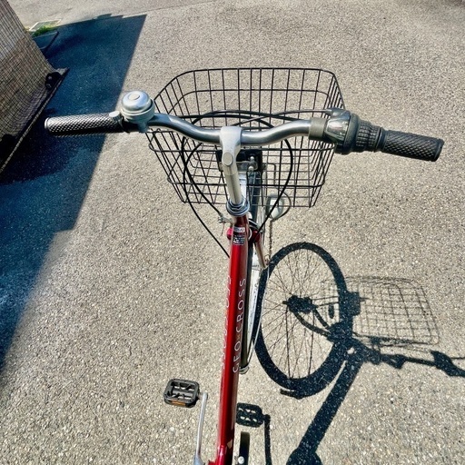 アサヒサイクルGLOCROSS27インチオートライト 外装6段変速シティサイクル