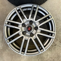 アルミタイヤホイール4本　215/60/R16用の画像