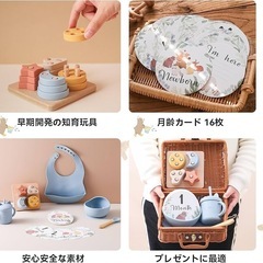 Promise Babe 出産祝い 男の子 女の子 豪華7点セット 離乳食 食器の画像
