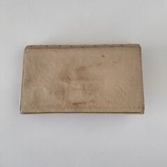 iii sanpo 三宝 二つ折り財布 長財布 オーストリッチ の画像