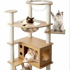 キャットタワー新品の画像