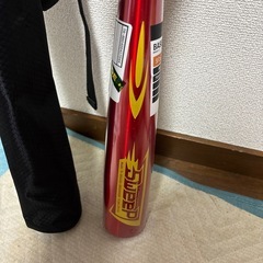 新品未使用タグ付きTIGORAバット＆ケースの画像
