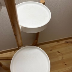 IKEA 植物プランター　観葉植物飾りの画像
